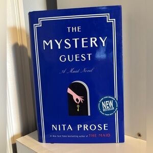 The Mystery Guest by Nita Prose - Adult Mystery Hardback Book